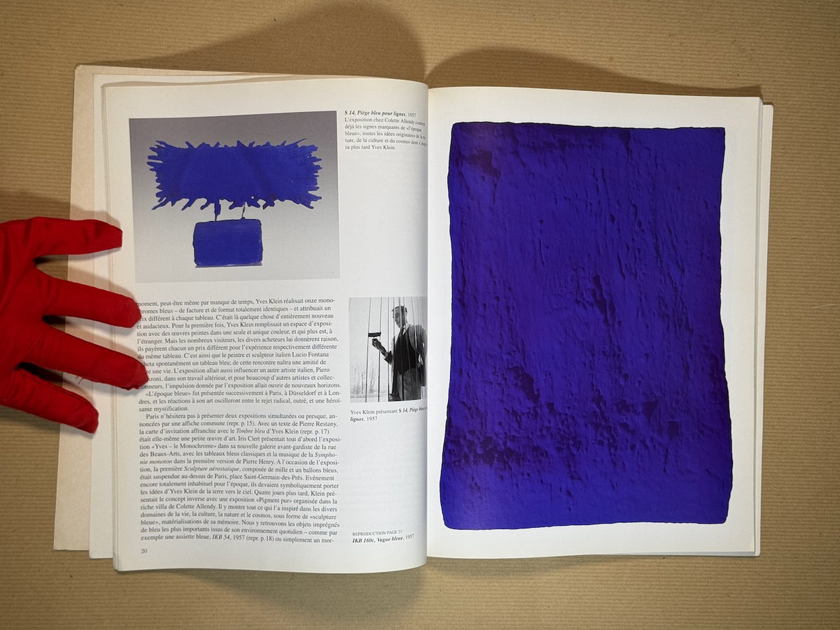Yves Klein 1928 - 1962. International Klein Blue – Gallery Bon Bon