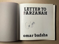 Letter to Farzanah by Omar Badsha (Signed)