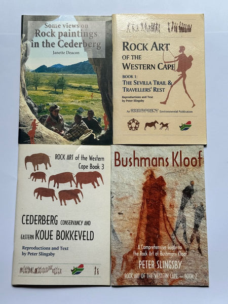 4 x South African Rock Art booklets