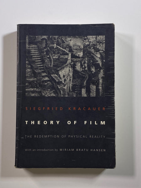 Theory of Film by Siegfried Kracauer