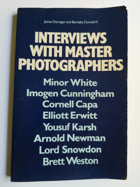 Interviews with Master Photographers