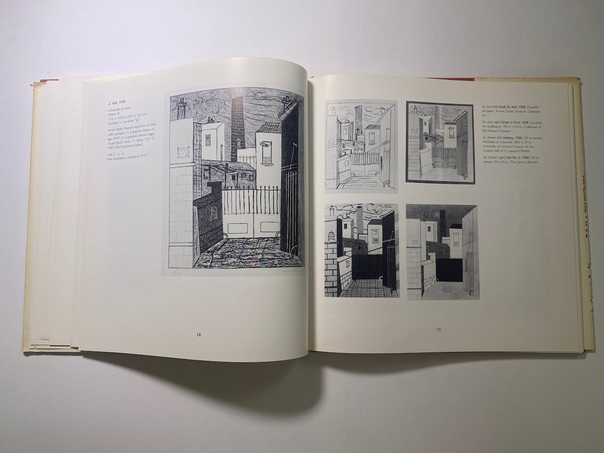 Stuart Davis Graphic Work and Related Paintings with a Catalogue Raiso ...